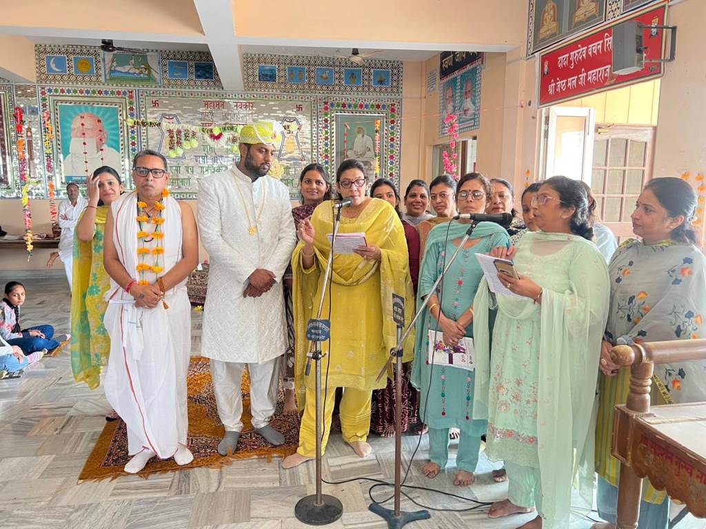 ਨਵਾਂਸ਼ਹਿਰ ਦੇ ਜੈਨ ਸਥਾਨਕ ਵਿਖੇ ਵਿਦਾਇਗੀ ਸਮਾਰੋਹ ਦਾ ਆਯੋਜਨ